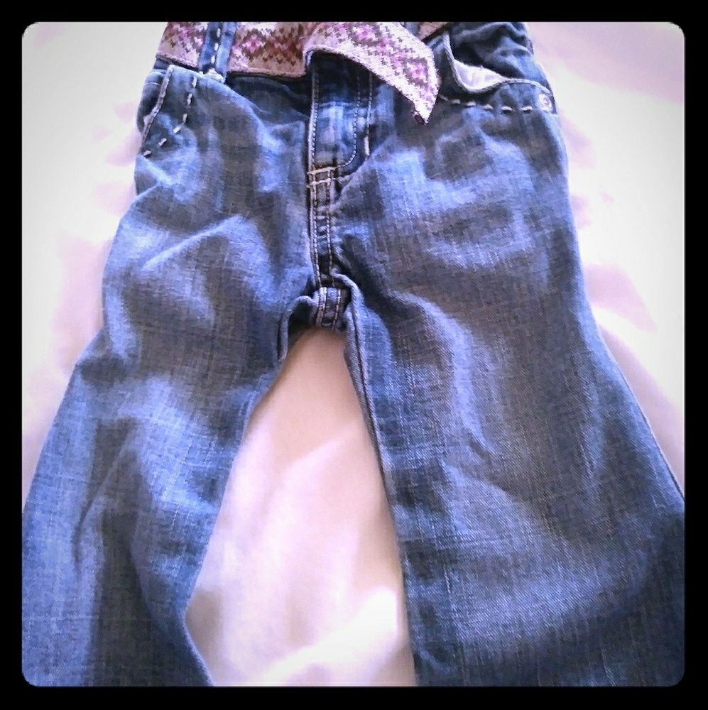 Girls jeans 6/12 months